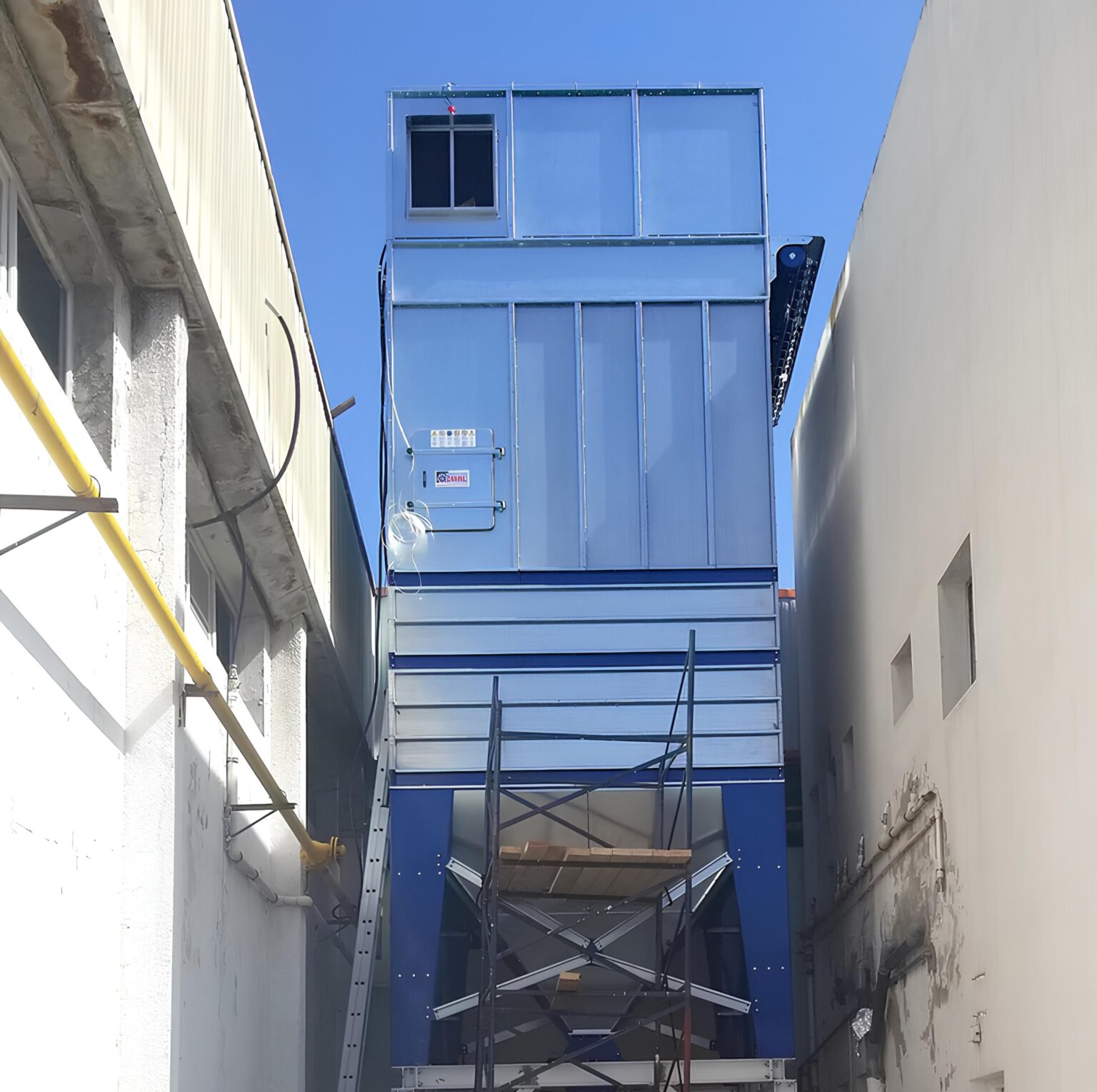 Installation d’un système de filtration à manches Aircom dans une unité de production de l’industrie du bois – Projet Pajex Tunisie