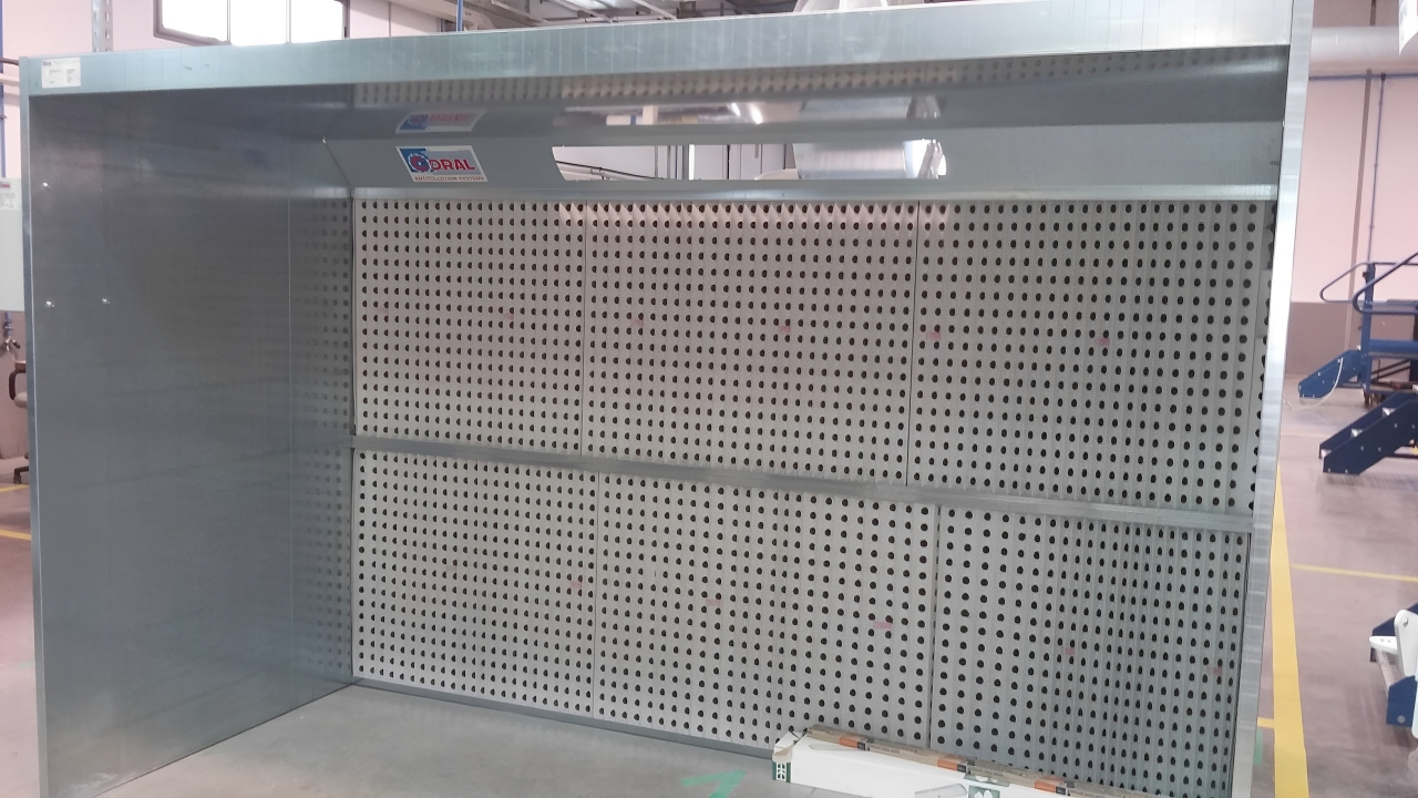 Cabine Tecnodry – Peinture en continu, projet Pajex