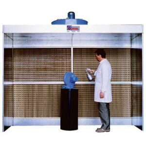Cabine de peinture industrielle