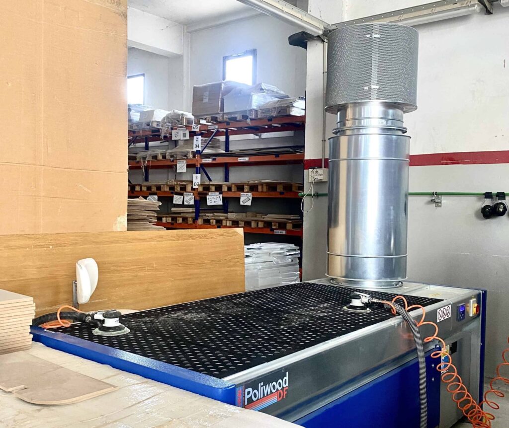 POLIWOOD – Table aspirante pour ponçage de précision Tunisie
