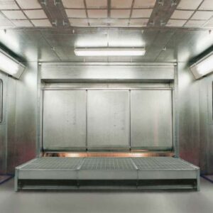 Cabine de peinture industrielle