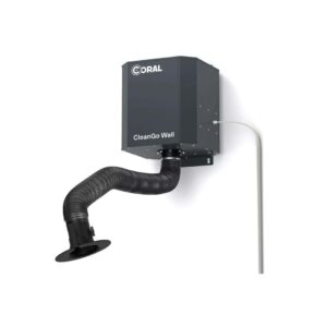 CleanGO Wall – Poste d’aspiration mural pour fumées industrielles